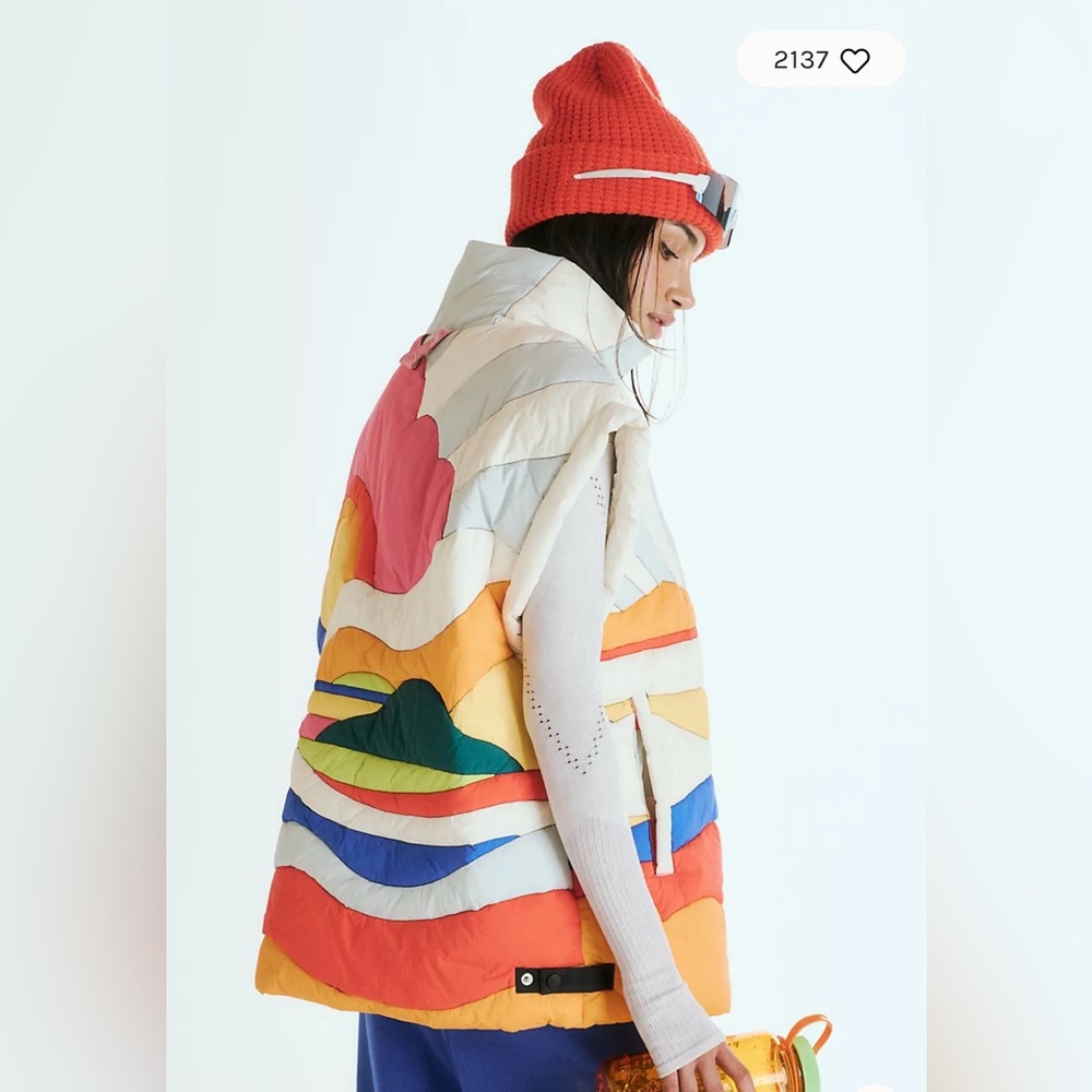 IN SEARCH OF: Free People In A Bubble Conversational Quilted Vest